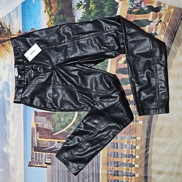 Jason Wu Skinny Faux Leather Pants Size Small NWT - Picture 4 of 12